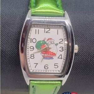 Liz Blanc Santa Claus Watch w/New Battery